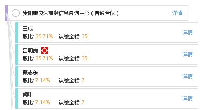 貴陽康良達商務信息咨詢中心（普通合伙）及其商務信息咨詢服務